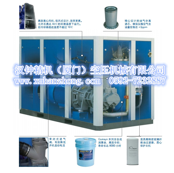 昆西QGD系列螺杆式空气压缩机315-400kW